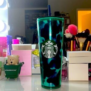 Starbucks tumbler Tortoise marble cheetah
